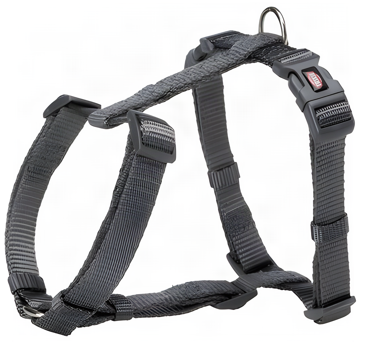Trixie Hundegeschirr Premium H-Body Grau