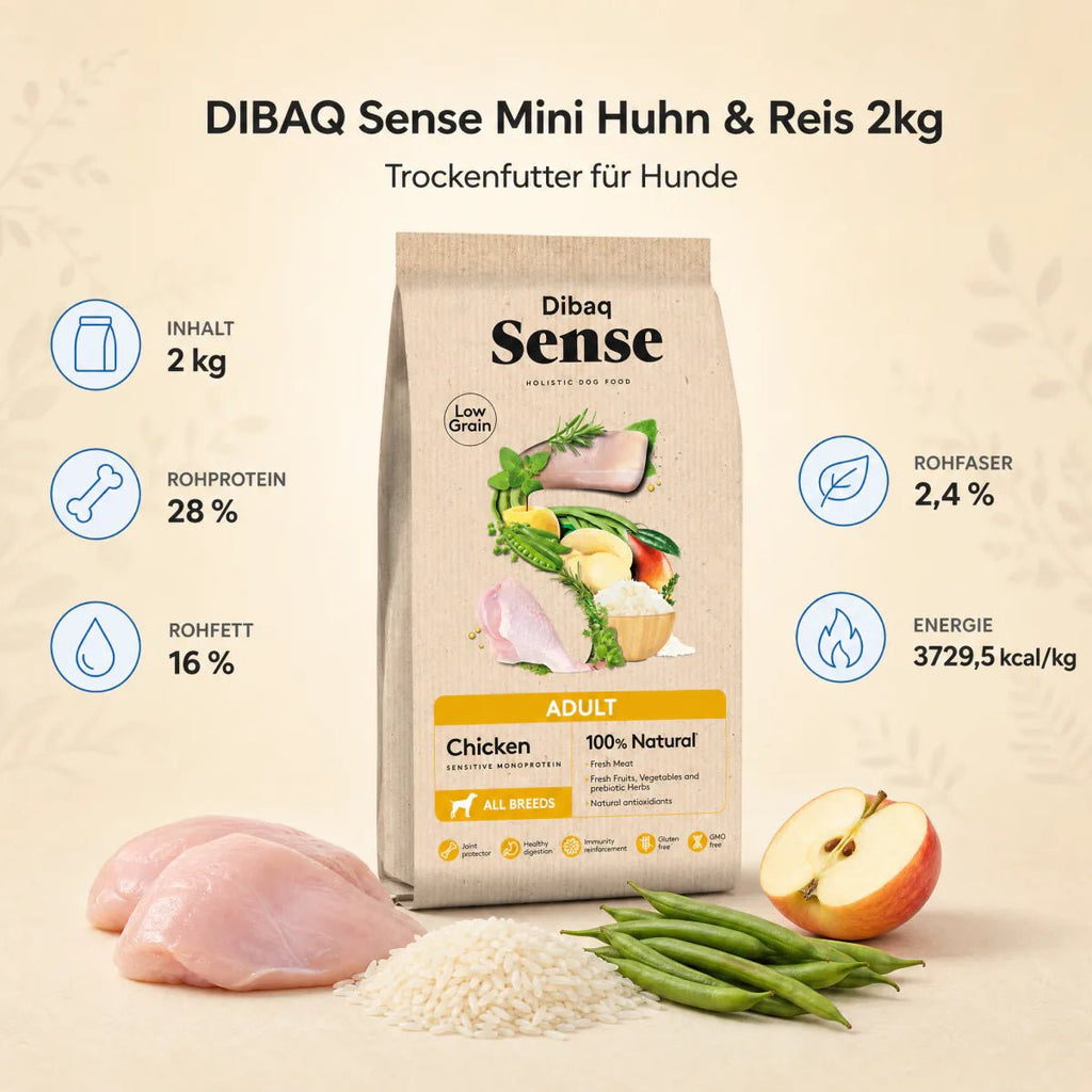 Royal Diamonds DIBAQ Sense Mini Huhn & Reis 2kg