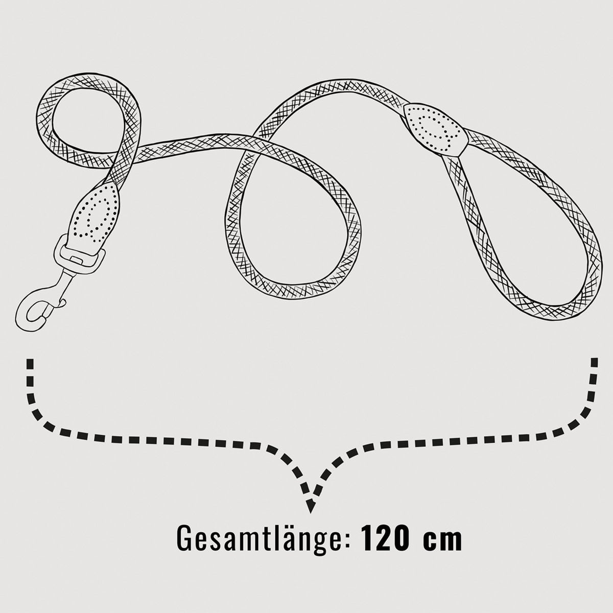 ne&no® Design Cityleine aus Tau – 120 cm