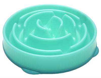 Markenlos Slo-Schale Futtertrog Teal Hellblau 29X29X7 Cm