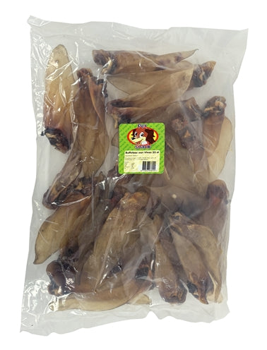 Petsnack Büffelohren Gross Mit Fleisch 25 St