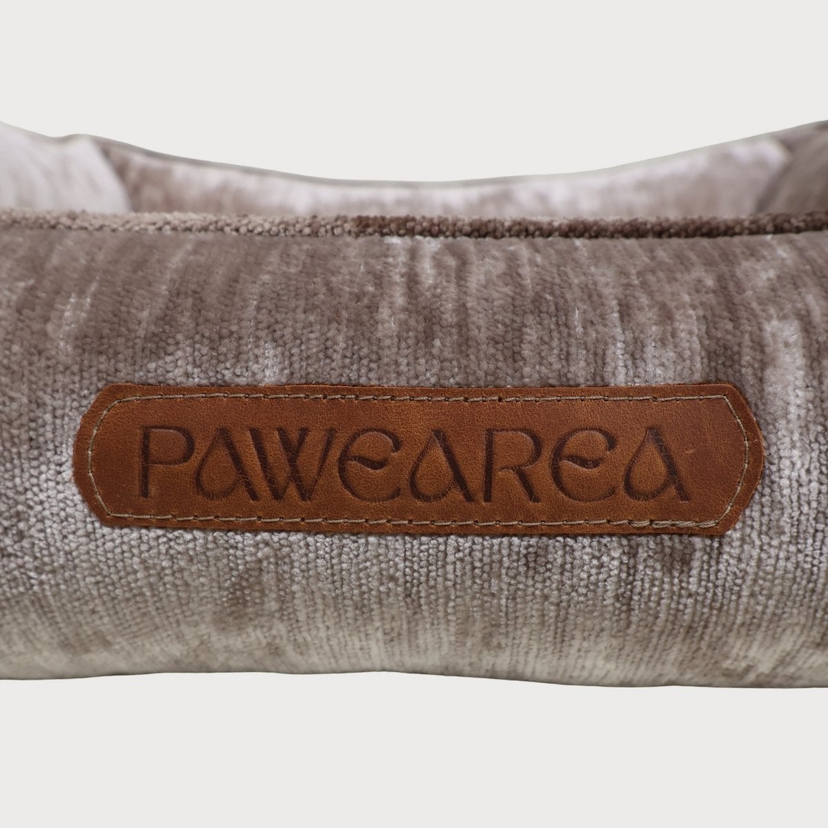 Pawearea Phoebe Luxus-Hundebett – Premium-Samt, handgefertigt in Europa, moderner Designer-Stil