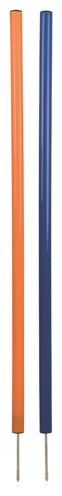 Trixie Hund Aktivität Agilität Slalom Sticks Blau / Orange 115X3 Cm 12 St