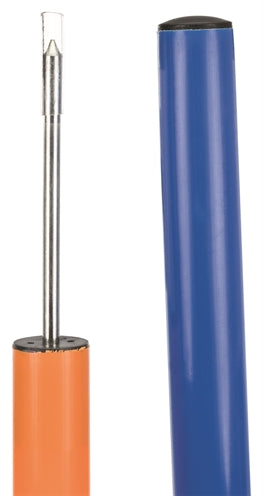 Trixie Hund Aktivität Agilität Slalom Sticks Blau / Orange 115X3 Cm 12 St