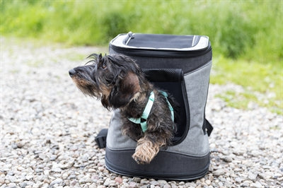 Trixie Hundetasche Timon Schwarz/Grau 34X30X44 Cm