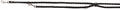 Trixie Hundeleine Cavo Verstellbar Schwarz/Grau