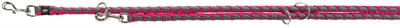 Trixie Cavo Verstellbare Hundeleine Fuchsia/Grau
