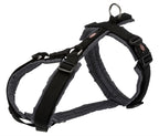 Trixie Hundegeschirr Premium Trekking Schwarz/Grau