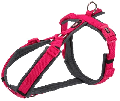 Trixie Hundegeschirr Premium Trekking Fuchsia/Grau