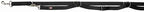 Trixie Hundeleine Premium Verstellbar Schwarz