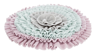 Trixie Junior Schnüffelmatte Soft Pink / Mintgrün / Grau 38X38 Cm