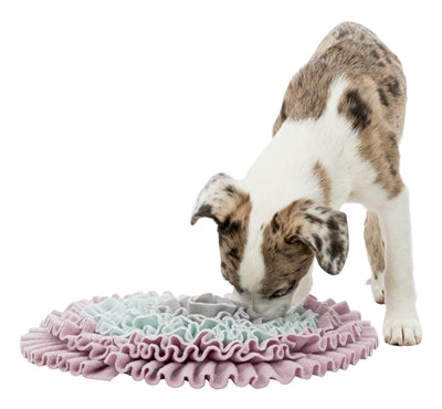 Trixie Junior Schnüffelmatte Soft Pink / Mintgrün / Grau 38X38 Cm