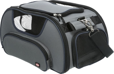 Trixie Hundeflugzeug Tasche Flügel Grau/Schwarz 46X28X23 Cm