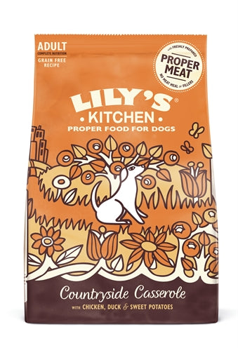 Lily's Kitchen Hund Erwachsene Huhn Ente Landschaft Auflauf 7 Kg