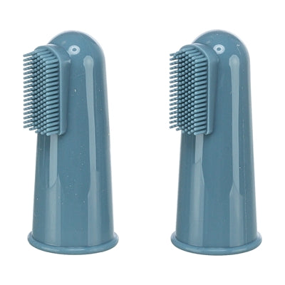 Trixie Fingerzahnbürste Hund / Katze Silikon 6 Cm 2 St