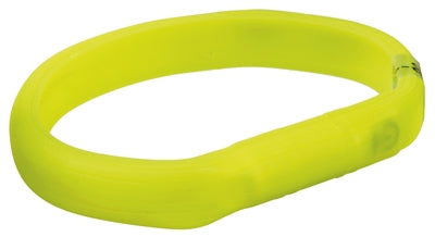 Trixie Leuchthalsband Hund Blitz Usb Silikon Grün