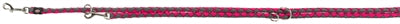 Trixie Cavo Verstellbare Hundeleine Fuchsia/Grau