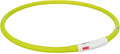 Trixie Leuchthalsband Hund Usb Silikon Wiederaufladbar Grün 70X1 Cm