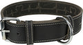 Trixie Hund Rustikal Leder Heartbeat Schwarz