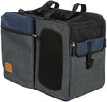 Trixie Hund Tasche Rucksack Tara 2 In 1 Grau / Blau 50X25X38 Cm