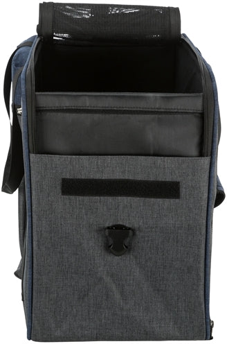 Trixie Hund Tasche Rucksack Tara 2 In 1 Grau / Blau 50X25X38 Cm