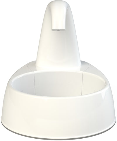 Trixie Trinkbrunnen Gebogener Strahl Kunststoff Weiss 25X35X24,5 Cm 2,6 Ltr.