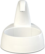 Trixie Trinkbrunnen Gebogener Strahl Kunststoff Weiss 25X35X24,5 Cm 2,6 Ltr.
