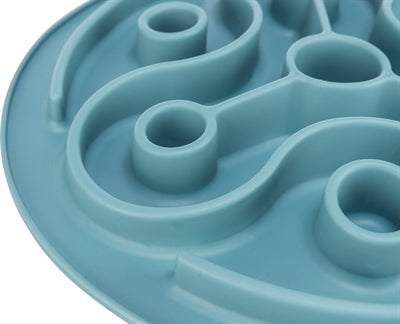 Trixie Slowfeeding Tpe Blau 28X28 Cm