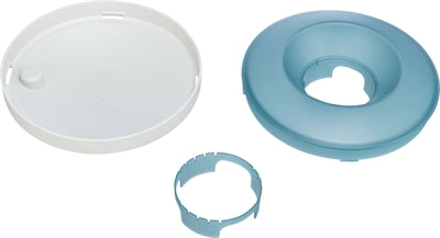 Trixie Schaukelschale Kunststoff / Tpr Grau / Blau 23X23 Cm 500 Ml