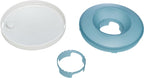 Trixie Schaukelschale Kunststoff / Tpr Grau / Blau 23X23 Cm 500 Ml