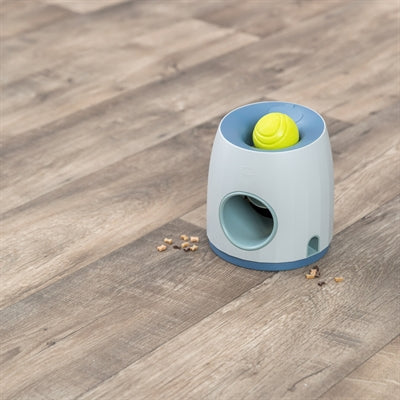 Trixie Hund Aktivität Strategie Spiel Ball &Amp; Leckerli Hellgrau / Blau 17X17X18 Cm
