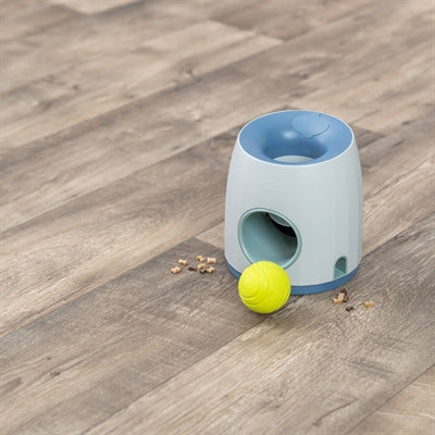 Trixie Hund Aktivität Strategie Spiel Ball &Amp; Leckerli Hellgrau / Blau 17X17X18 Cm