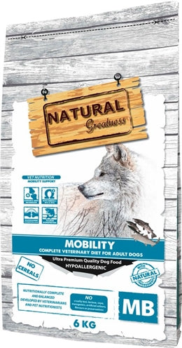 Natural Greatness Veterinär Diät Hund Mobilität Komplett Erwachsen 6 Kg