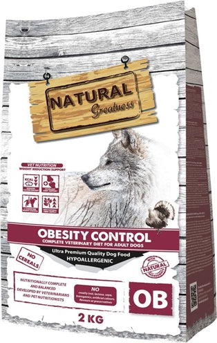 Natural Greatness Veterinärdiät Hund Fettleibigkeit Kontrolle Erwachsene