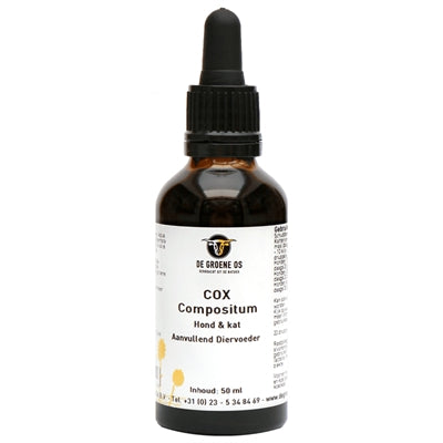 De Groene Os Cox Compositum Hund/Katze 50 Ml
