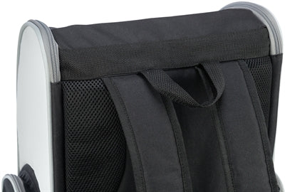 Trixie Dog Rucksack Chloe Hellgrau/Schwarz 39X27X43 Cm