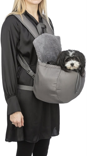 Trixie Hund Tasche Bauch Träger Molly Grau 25X17X38 Cm