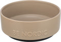 Trixie Be Nordic Futterschale Hund Keramik/ Gummi Taupe 18 Cm