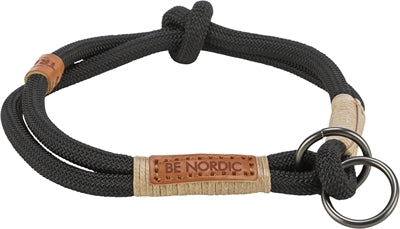 Trixie Be Nordic Halsband Hund Halb-Schlupf Schwarz / Sand