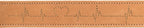Trixie Rustikal Spitze Leder Halsband Hund Herzschlag Braun 34-40X3 Cm