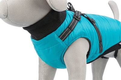 Trixie Hundemantel Pontis Mit Geschirr Aqua 45 Cm