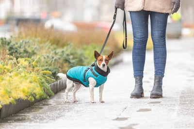 Trixie Hundemantel Pontis Mit Geschirr Aqua 45 Cm