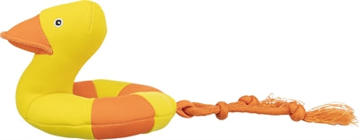 Trixie Hundespielzeug Aqua Spielzeug Ente Auf Seil 20X36 Cm