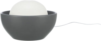 Trixie Vital Dome Trinkbrunnen Keramik Grau/Weiss 1,5 Ltr 20X10X20 Cm