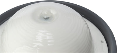 Trixie Vital Dome Trinkbrunnen Keramik Grau/Weiss 1,5 Ltr 20X10X20 Cm