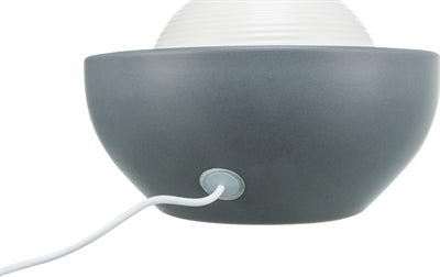 Trixie Vital Dome Trinkbrunnen Keramik Grau/Weiss 1,5 Ltr 20X10X20 Cm