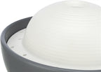 Trixie Vital Dome Trinkbrunnen Keramik Grau/Weiss 1,5 Ltr 20X10X20 Cm
