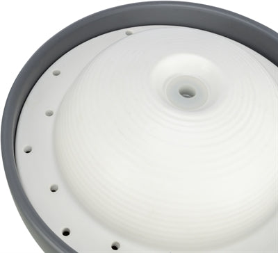 Trixie Vital Dome Trinkbrunnen Keramik Grau/Weiss 1,5 Ltr 20X10X20 Cm