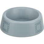 Trixie Fressnapf/Trinknapf Hunde Keramik Grau-Blau