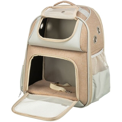 Trixie Hunderucksack Weide Beige / Braun 38X25X45 Cm